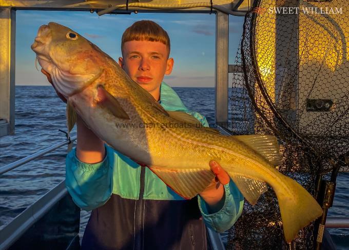 8 lb Cod by Henry Sharp