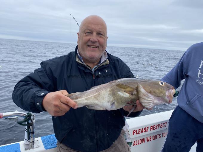 4 lb 9 oz Cod by Dougie.