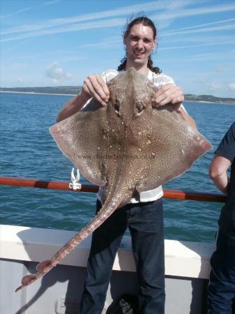 14 lb 2 oz Thornback Ray by Peter Ellis