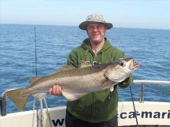 15 lb 4 oz Pollock by George Herbert