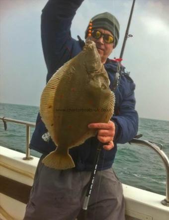 4 lb 2 oz Plaice by Dave 10 Bellies