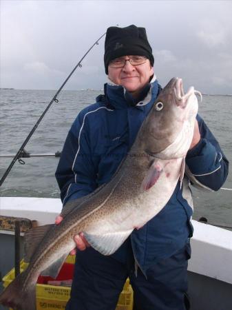 18 lb 7 oz Cod by Unknown