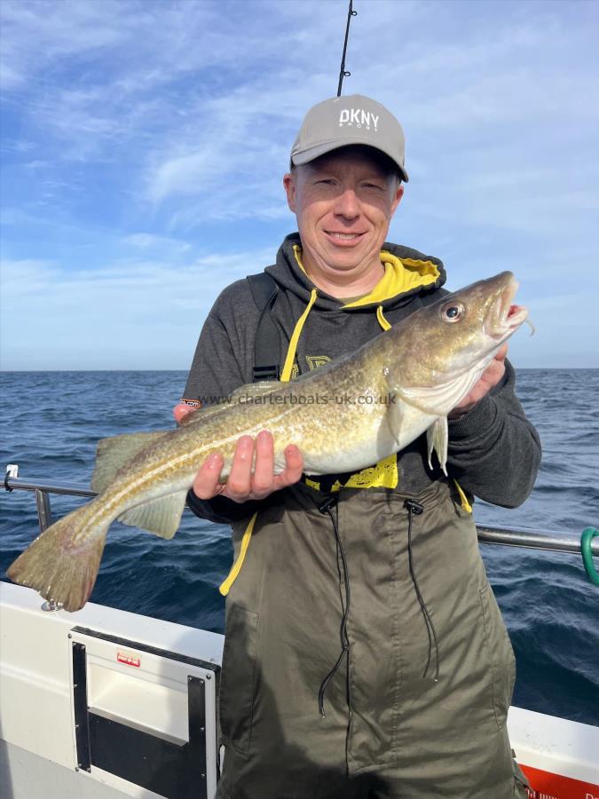 4 lb 8 oz Cod by Michael Scudder