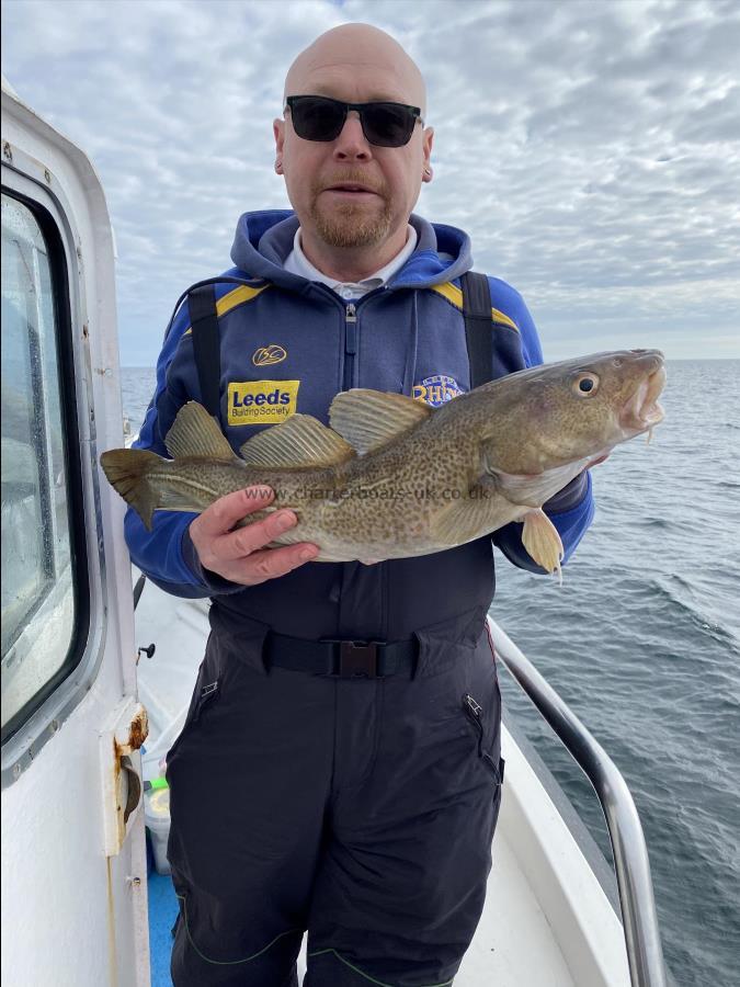 4 lb 5 oz Cod by Pete.