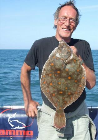 4 lb 8 oz Plaice by Geoff Potts