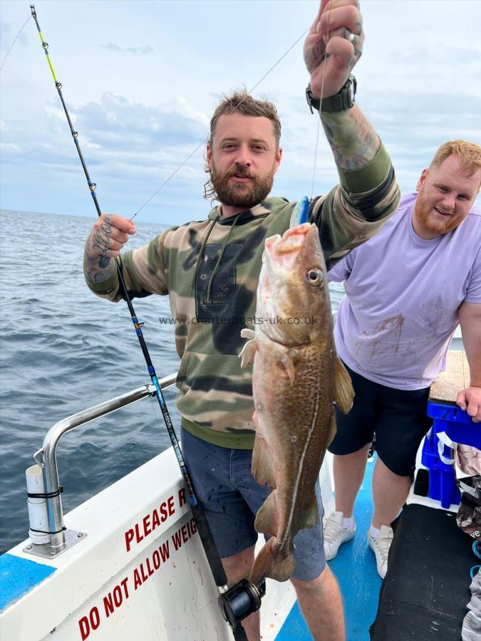 4 lb 4 oz Cod by Sam.