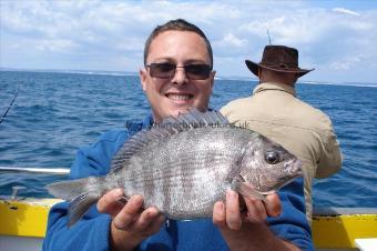 2 lb 8 oz Black Sea Bream by Darren's Mate