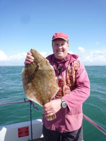 4 lb 1 oz Plaice by Gareth Smith