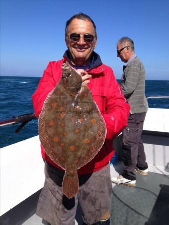 5 lb 8 oz Plaice by Glenn Knight