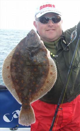 3 lb 12 oz Plaice by Paul Hill