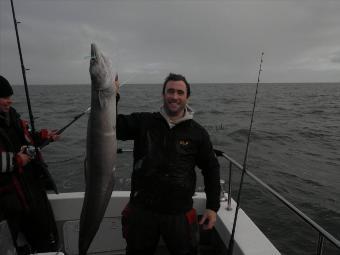 20 lb Conger Eel by James Gubb