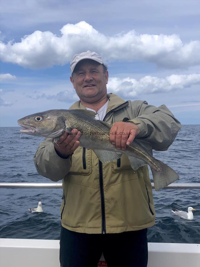 4 lb Cod by Gary Rowstron