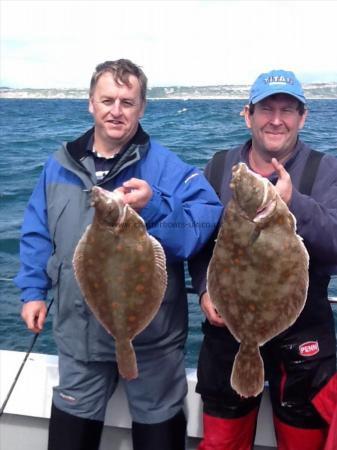 5 lb Plaice by Andrew Wollan & Kelvin