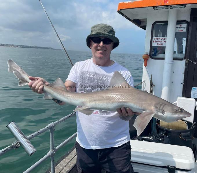 12 lb Smooth-hound (Common) by Unknown