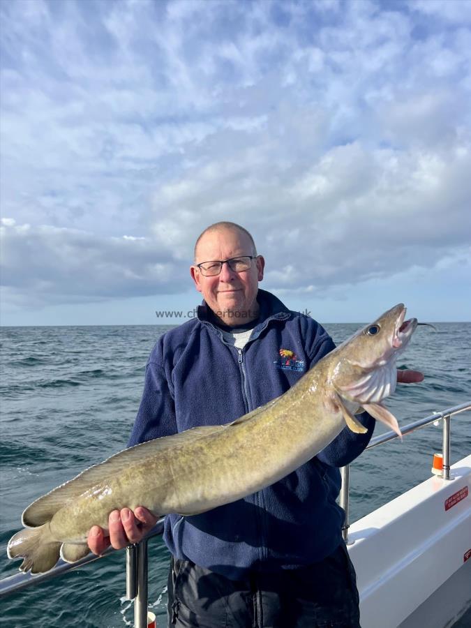 8 lb 8 oz Ling (Common) by Nigel Snowden