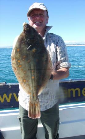 5 lb 2 oz Plaice by Mark Cooper