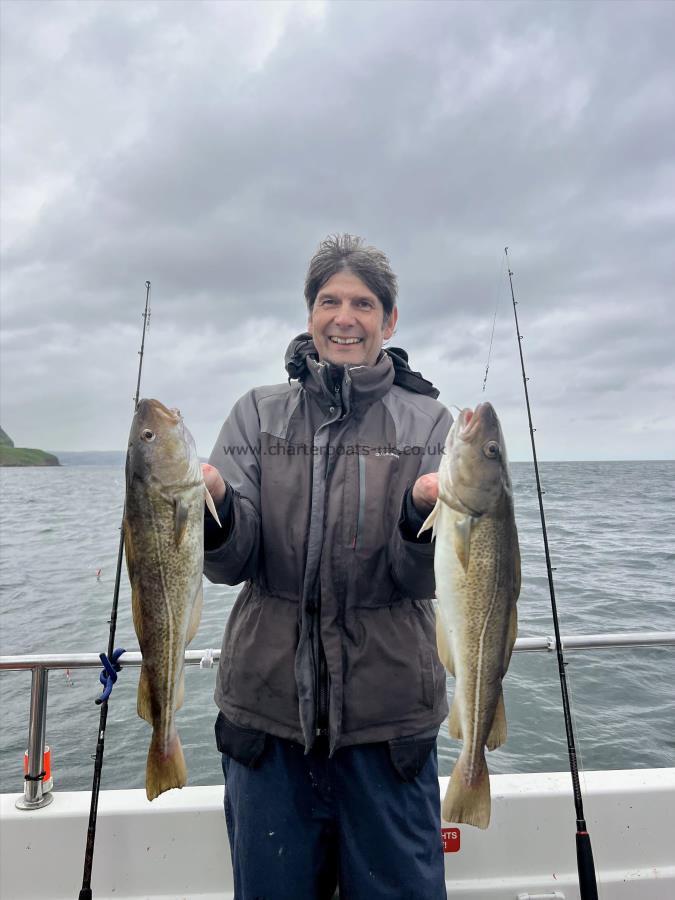 5 lb 4 oz Cod by Mark Hilton