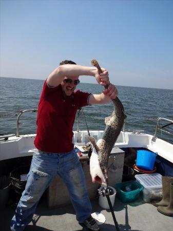 12 lb 2 oz Bull Huss by steve higginbottom