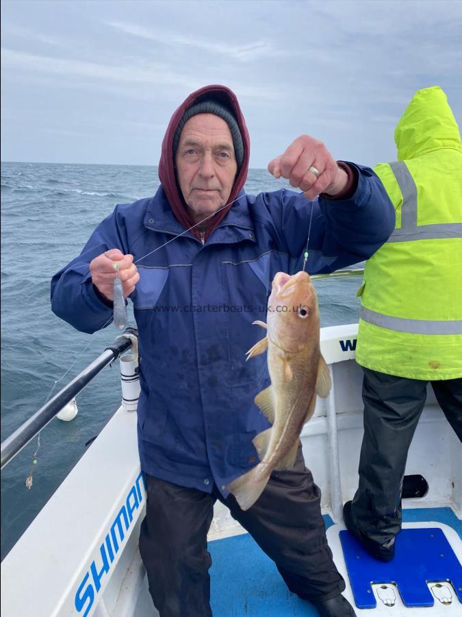 3 lb 6 oz Cod by Chris.