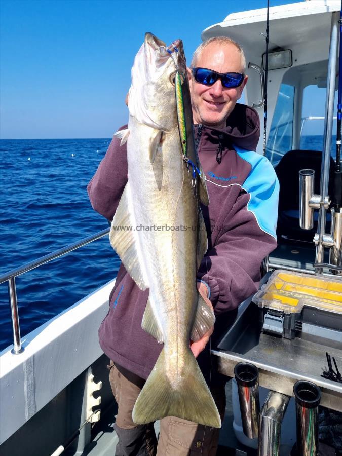 8 lb 14 oz Pollock by Matt