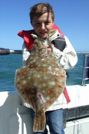 4 lb 2 oz Plaice by Andrew Barr