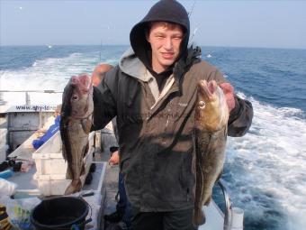 3 lb 10 oz Cod by Aiden Ward.