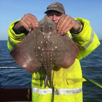 8 lb 10 oz Thornback Ray by John Nichol