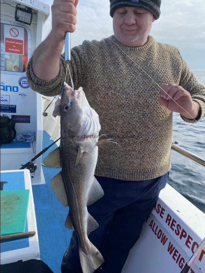 4 lb 4 oz Cod by Andy.