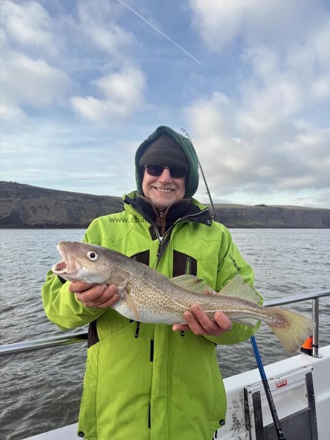 4 lb 4 oz Cod by Steve Wright