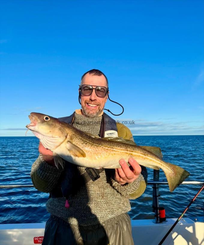 4 lb 4 oz Cod by Ian Purdom