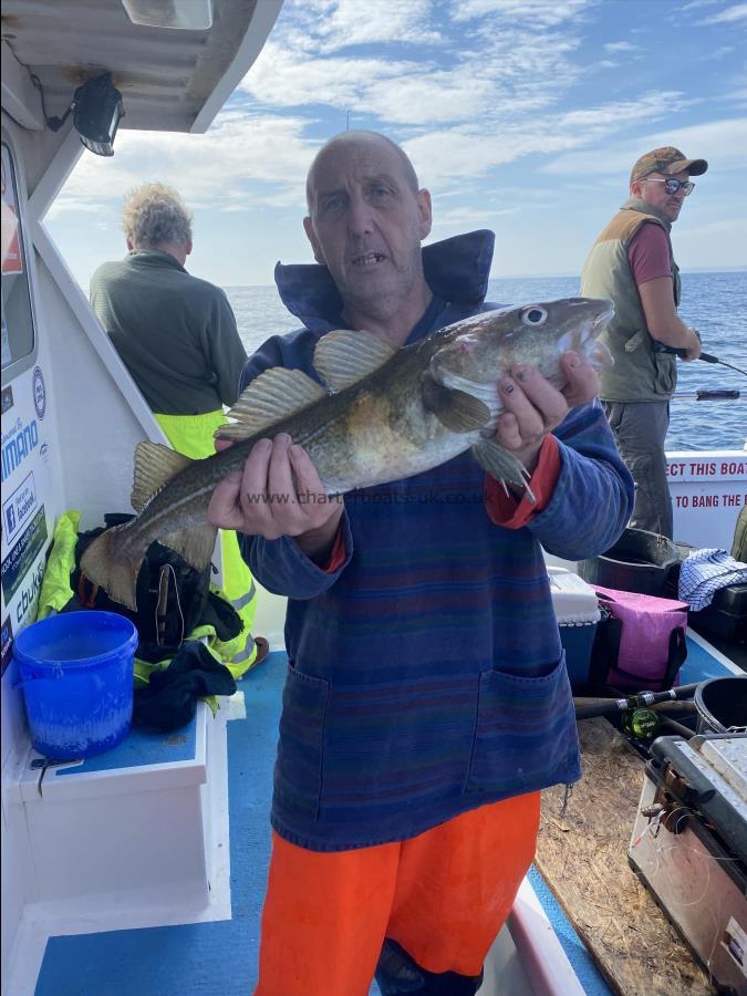 4 lb 4 oz Cod by Simon.