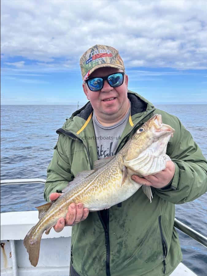 3 lb 14 oz Cod by Rich.