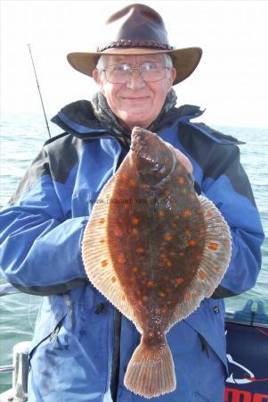 3 lb 2 oz Plaice by Bob Potter