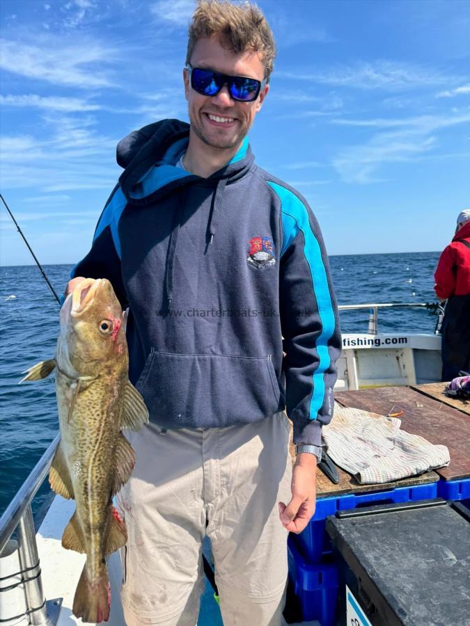 4 lb Cod by Tom.