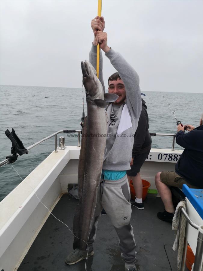 28 lb Conger Eel by Liam son