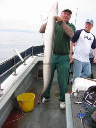 38 lb Conger Eel by Gary