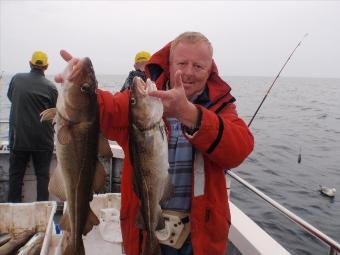 5 lb Cod by Marcus Newhouse from Cumbria.