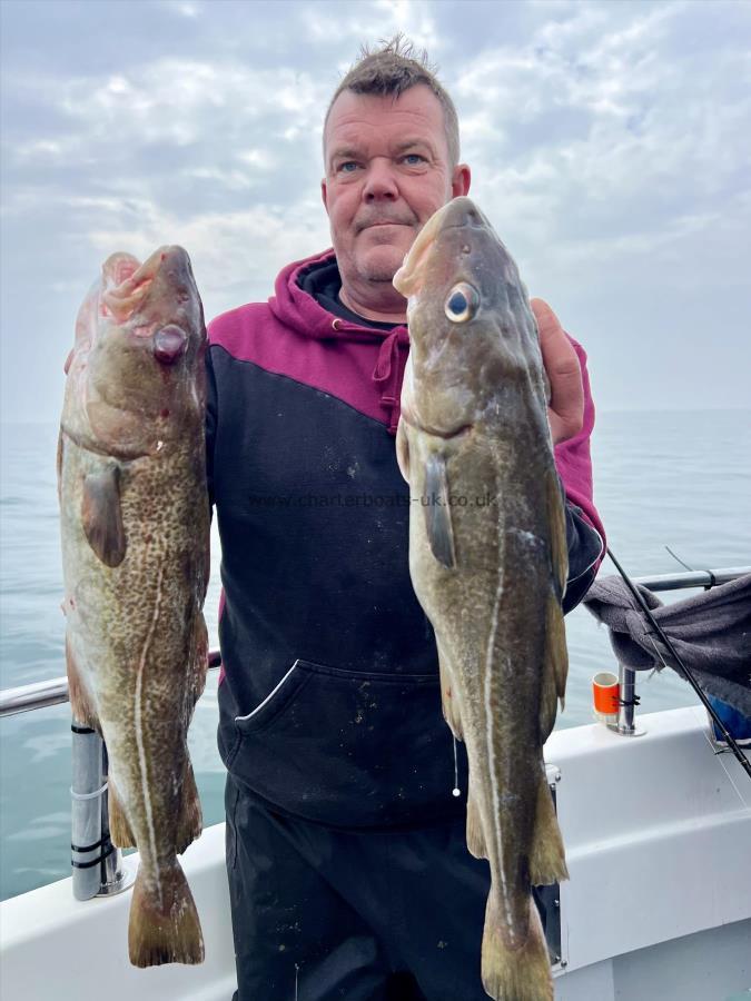 4 lb 4 oz Cod by Richard Guyatt