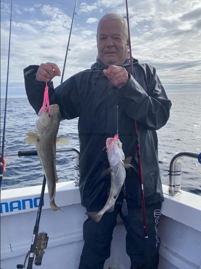 3 lb 8 oz Cod by Paul.