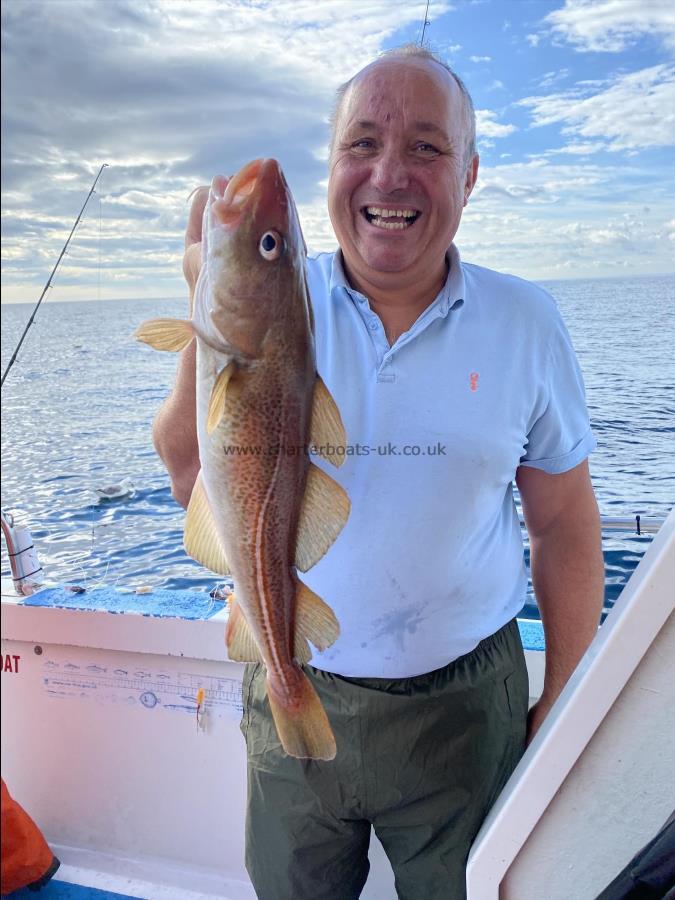 3 lb 12 oz Cod by Stuart Faye.