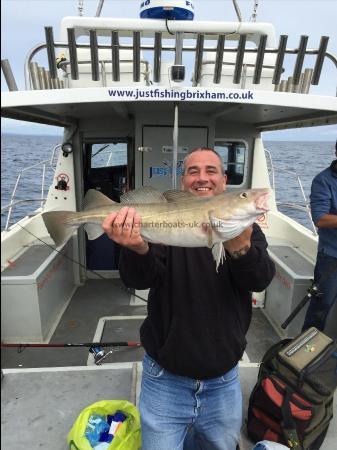 7 lb 2 oz Cod by Darren Fisher