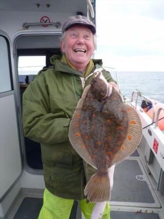 3 lb 2 oz Plaice by Keith Newton