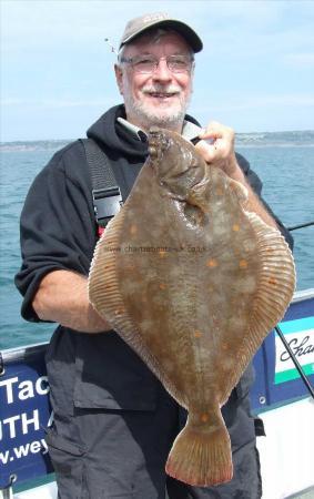 4 lb 11 oz Plaice by Chris Bale