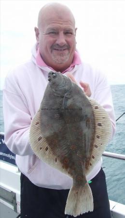 3 lb 14 oz Plaice by Andy Selby