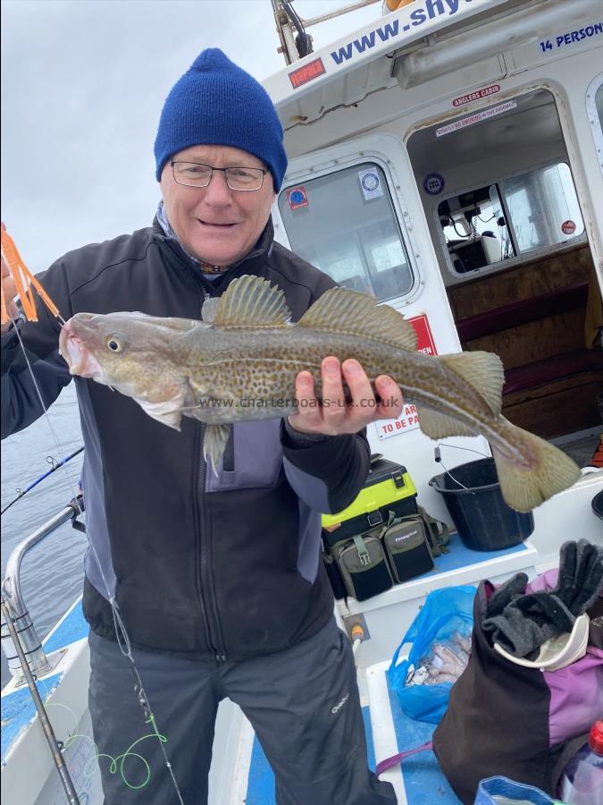 4 lb 4 oz Cod by Geoff.