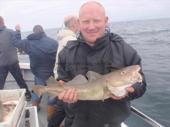 4 lb 10 oz Cod by Dean.