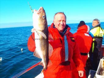 5 lb 9 oz Cod by Pete Tierney.