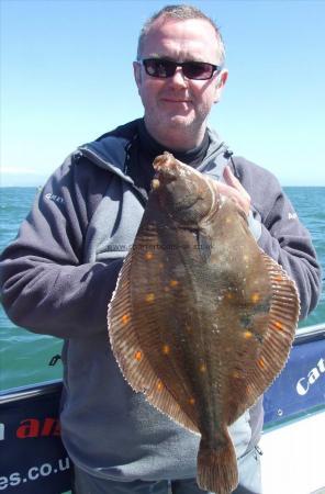 4 lb 12 oz Plaice by Ian Slater