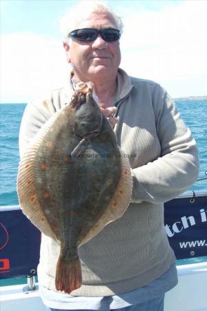 4 lb 12 oz Plaice by Graham Harris