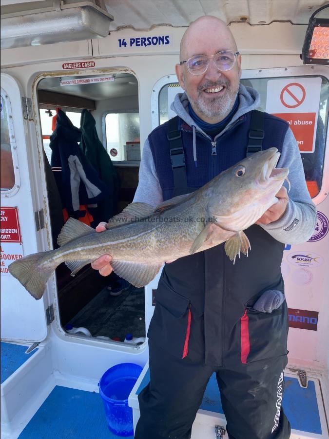 6 lb 12 oz Cod by Ian Cocken.